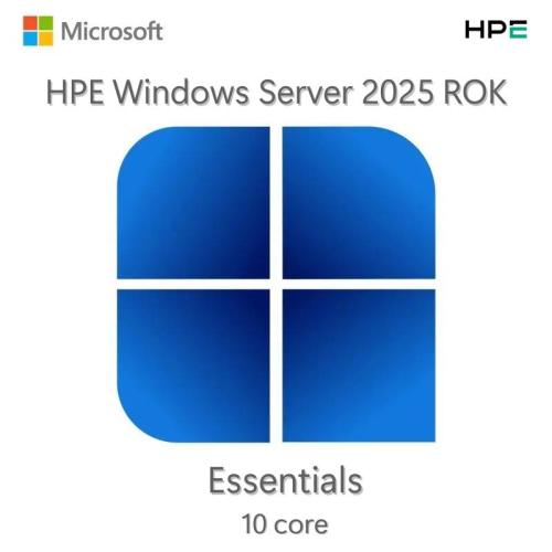 HPE Microsoft Windows Server 2025 10-core Essentials ROK -