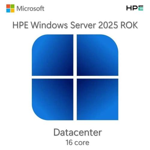 HPE Microsoft Windows Server 2025 16-core Datacenter ROK -