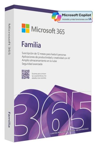 MICROSOFT 365 FAMILY LICENCIA EP2-32394 -