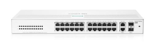 Switch HPE Instant On 1430 Gigabit Ethernet - 26 puertos RJ-45, 2SFP 1GbE Plug and Play (R8R50A)