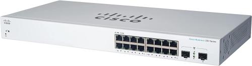 Switch  CISCO CBS220-16P-2G-NA - Blanco, 16 puertos