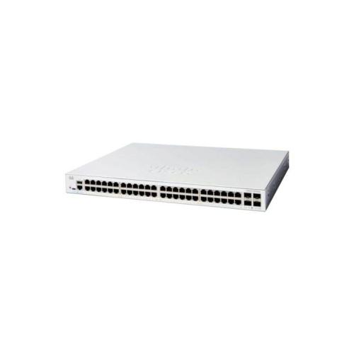 SWITCH CISCO CATALYST C1300-48T-4G - montable en rack, equipo sustituto del CBS350-48T-4G-NA