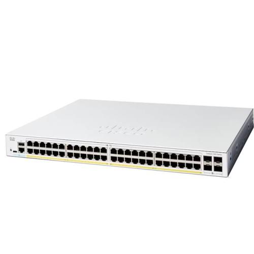 SWITCH CISCO CATALYST C1200-48T-4G - montable en rack, equipo sustituto del CBS250-48T-4G-NA