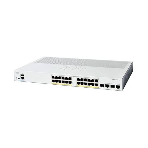SWITCH CISCO CATALYST C1300-24P-4G - montable en rack, equipo sustituto del CBS350-24P-4G-NA