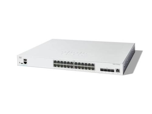 SWITCH CISCO CATALYST C1300-24XT - montable en rack, equipo sustituto del CBS350-24XT-NA