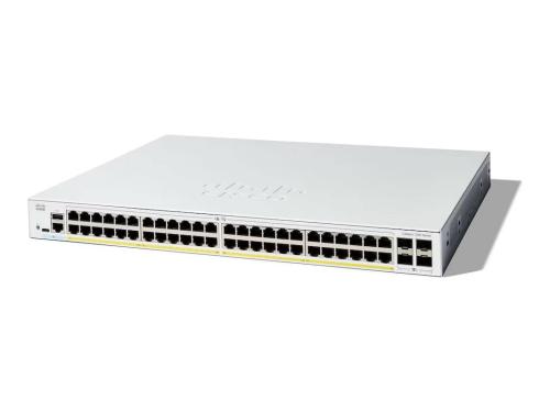 SWITCH CISCO CATALYST C1300-48FP-4X - montable en rack, equipo sustituto del CBS350-48FP-4X-NA