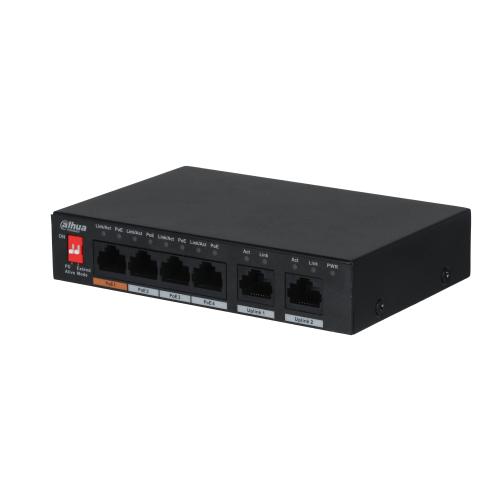 DAHUA PFS3006-4ET-60 SWITCH POE DE 6 PTO NB -