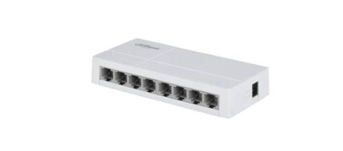 Switch de Escritorio con 8 puertos Fast Ethernet (10/100 Mbps) - diseño compacto de capa 2, con capacidad de switching de 1.6 Gbps