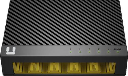 Switch NETIS modelo ST3105GC - 5 puertos Gigabit Switch de escritorio con Seguro de conector incorporado, No administrable