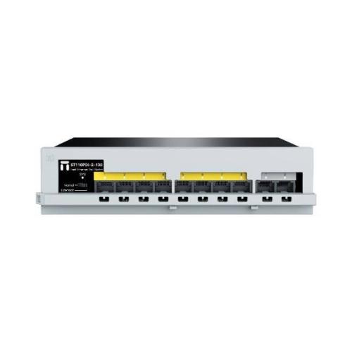 Switch NETIS ST110PDI-2-130 10 puertos 10/100M: 8 puertos PoE + 2 puertos de enlace ascendente -