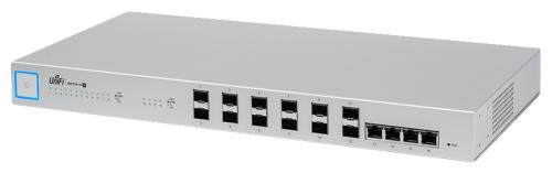 Switch Ubiquiti Networks US-16-XG - de acceso administrable, 16 puertos 10G. Puertos: - 12 Puertos 10G SFP+ - 4 Puertos 10G RJ45 - 1 Puerto serial para conf