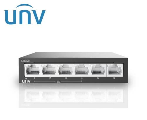 Switch POE+ 6 Fast Ethernet NSW2020-6T-POE-IN / 60W Total / No Administrable -