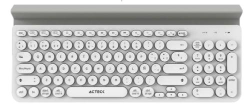 Teclado Inalámbrico Conexión Dual 2.4hz/Bluetooth  Inspire Comp TI695 Elite Series -