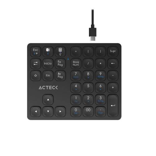 Teclado Numérico inalámbrico 2.4hz/Bluetooth  Inspire Pad TN480 -