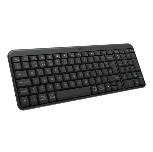Teclado Logitech K250 920-013445 inalámbrico - color grafito.