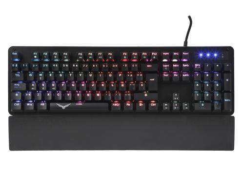 Teclado Mecánico Black Cobra Naceb Naceb Technology NA-0944 - USB, Negro, Alámbrico
