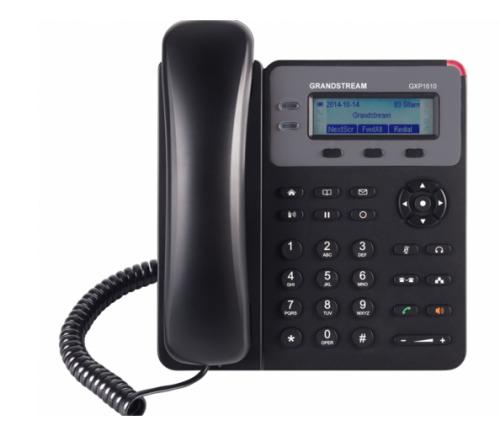 Telefono IP de 1 linea con 1 cuenta SIP - Ethernet sin Poe, conferencia de 3 vias, incluye su fuente de alimentacion