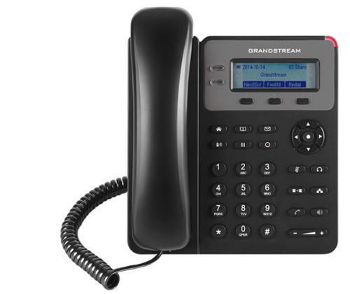 Teléfono IP de 1 linea con 1 cuenta SIP - Ethernet con Poe, conferencia de 3 vías, SIP, incluye su fuente de alimentación