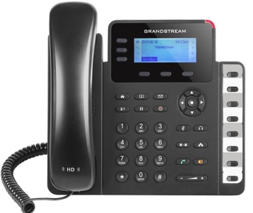 Teléfono IP Grandstream GXP1630 - 3 líneas, Negro