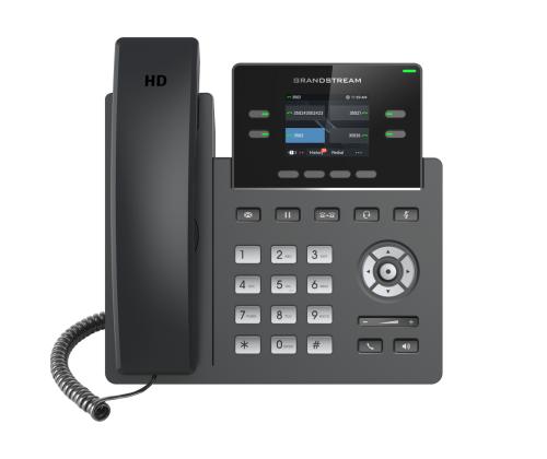 Teléfono IP de 4 líneas con 4 cuentas SIP - Audio HD, SIP, Ethernet con Poe pero NO incluye su fuente de alimentación