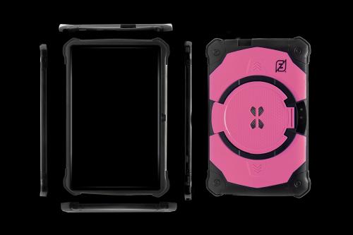TABLET M002K-2 2GB RAM 16GB ROM 7 PULGADAS ANDROID 10 CAM 2 Y 5 MP FLASH FUNDA CON STAND INCLUIDO NEGRO/ROSA -
