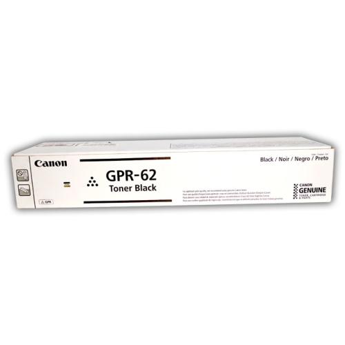 Tóner. Canon GPR-62 3760C003AA NEGRO. Aproximadamente 30 - 000 páginas de rendimiento. Compatible con Canon ImageRunner 2630