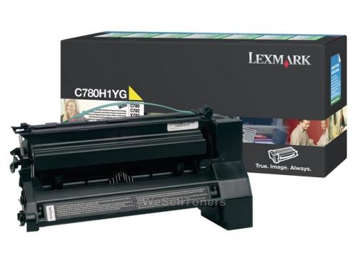 Cartucho tóner LEXMARK - 10000 páginas, Amarillo, Laser, Negro