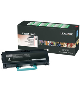 Cartucho tóner LEXMARK - 3500 páginas, Negro, Laser