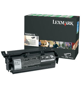 Cartucho tóner LEXMARK - 25000 páginas, Negro, Negro