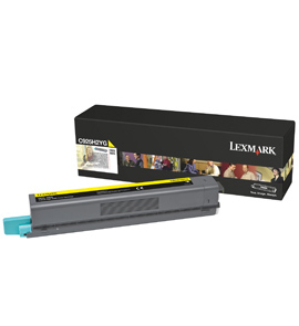 Cartucho tóner LEXMARK - 7500 páginas, Amarillo, Laser
