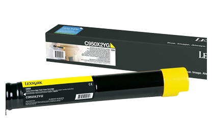 Cartucho tóner LEXMARK - 24000 páginas, Amarillo, Laser, Negro