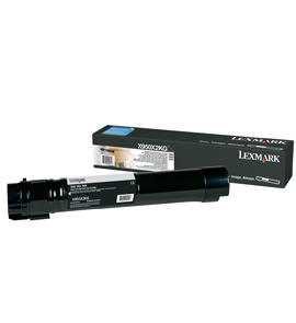 Cartucho tóner LEXMARK - 38000 páginas, Negro, Laser, Negro