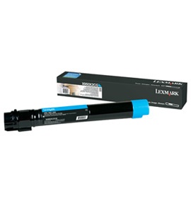 Tóner LEXMARK X950X2CG - Laser, 24000 páginas, Cian