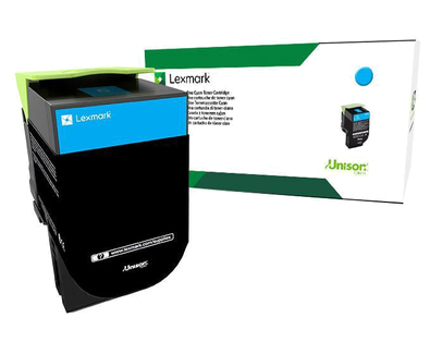 Toner CIAN LEXMARK 71B40C0. Capacidad 2 - 500 impresiones, compatible conCS/CX 317, 417, 517