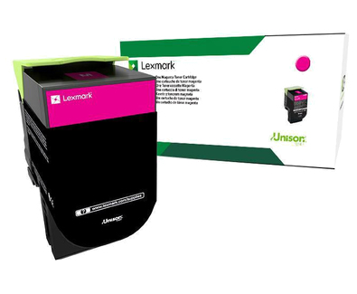Toner MAGENTA LEXMARK 71B40M0. Capacidad 2 - 500 impresiones, compatible conCS/CX 317, 417, 517