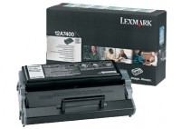 Tóner LEXMARK 12A7400 - 3000 páginas, Negro