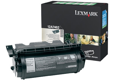 Cartucho tóner LEXMARK - 21000 páginas, Negro, Laser, Negro