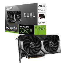 Tarjeta de Video ASUS DUAL-RTX5060TI-O16G GDDR7 16 GB -