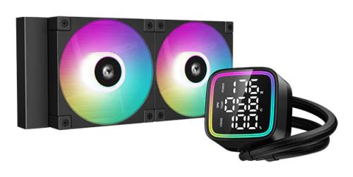 Enfriamiento Liquido Gaming DEEPCOOL LD240 (R-LD240-BKMSN-G-1) - ARGB, 120mm, 2400RPM, Socket LGA 1700/ AM4, AM5