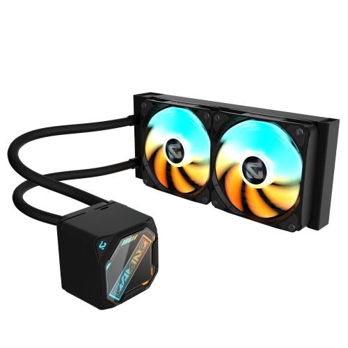 Enfriamiento  GIGABYTE GME 240 - Enfriador, Negro, 4500 RPM