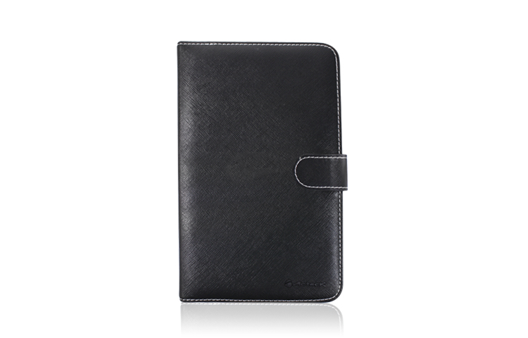 Imagen 1 del producto “Funda ACTECK FP-900 - 8 pulgadas, Libro, Negro, Cuero, Universal ”