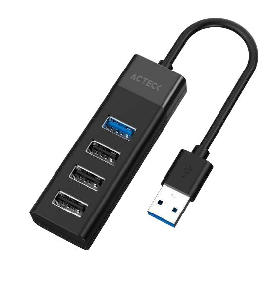 Imagen 1 del producto “Hub USB  PORT X4 DH422 Acteck Advanced Series HUB 4 en 1 - ”