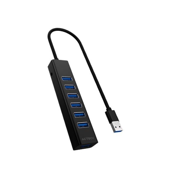 Imagen 1 del producto “Hub USB 3.0 PORT X7C DH67 Acteck Advanced Series HUB  7 en 1 - ”