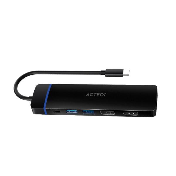 Imagen 1 del producto “Hub USB 3.0 GATE 8V DH676 Acteck Elite Series HUB  8 en 1 - ”