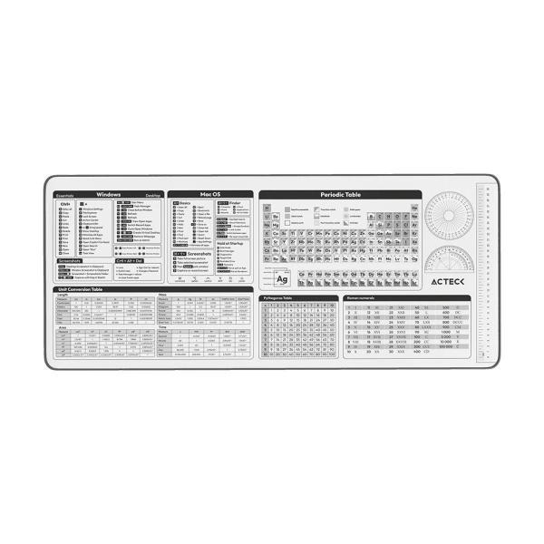 Imagen 1 del producto “Mouse Pad Vibe Flow Tools MT494TH ACTECK Advanced Series Tela + Goma - Medidas 80cm x 35cm ”