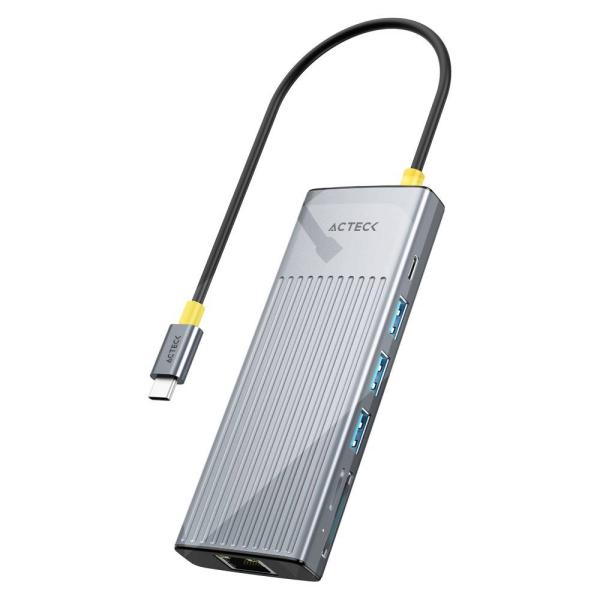 Imagen 1 del producto “Hub USB 9 en 1 Nexus Dock PRO HN930 ACTECK  HUB  9 en 1 - ”