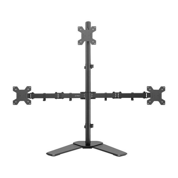 Imagen 1 del producto “Soporte Tres Monitores ENFORCE ZONE-B SM530  ACTECK Soporte Con Base Articulado para Tres Monitores - ”
