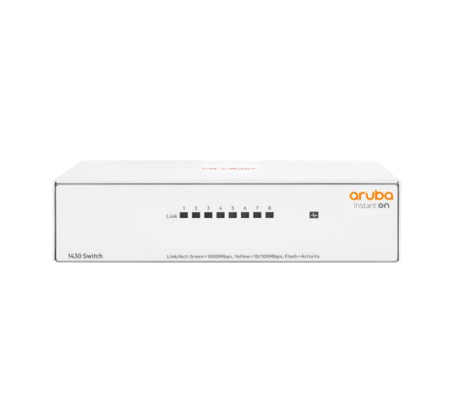 Imagen 1 del producto “Switch HPE Instant On 1430 Gigabit Ethernet - 8 puertos Plug and play (R8R45A) ”