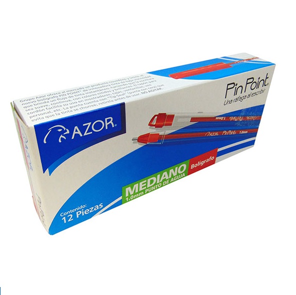 Imagen 1 del producto “Pluma PINPOINT AZOR 6830RO - Rojo, 1 mm C/12 ”