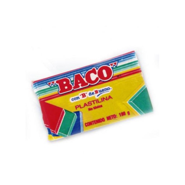 Imagen 1 del producto “Pastilina BACO Amarillo PL043 0.18Kg Pz - ”